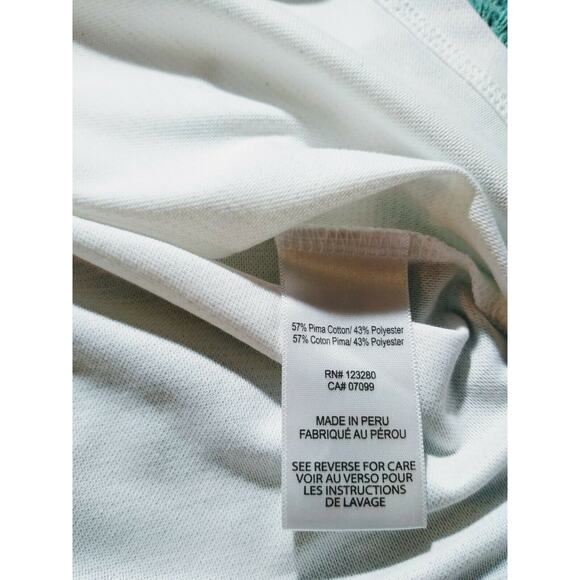 Travis Mathew Men’s Shirt Size L Pima Cotton Polyester Blend Golf Polo Stretch - Picture 4 of 6